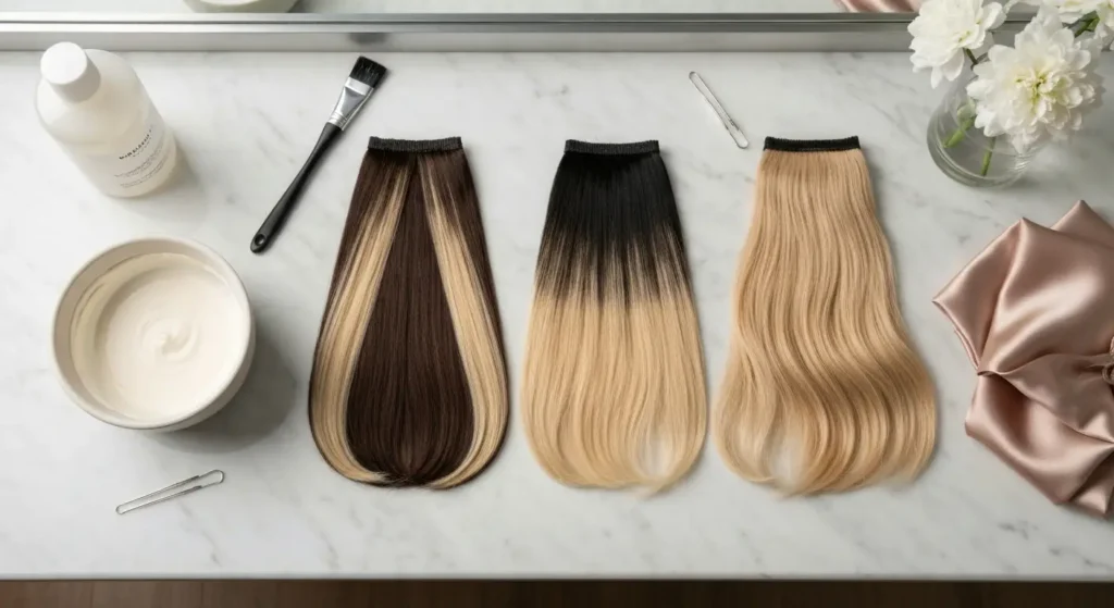 Balayage, ombre czy sombre: porównanie efektu, trwałości i częstotliwości poprawek
