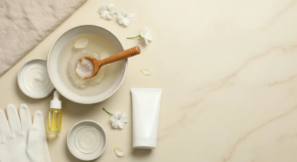 Domowa pielęgnacja dłoni: kąpiel, peeling, maska i krem do rąk krok po kroku