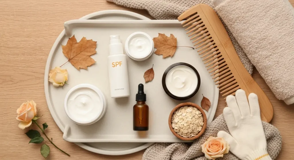 Domowe zabiegi beauty jesienią: jak zaplanować regenerację twarzy, włosów i dłoni