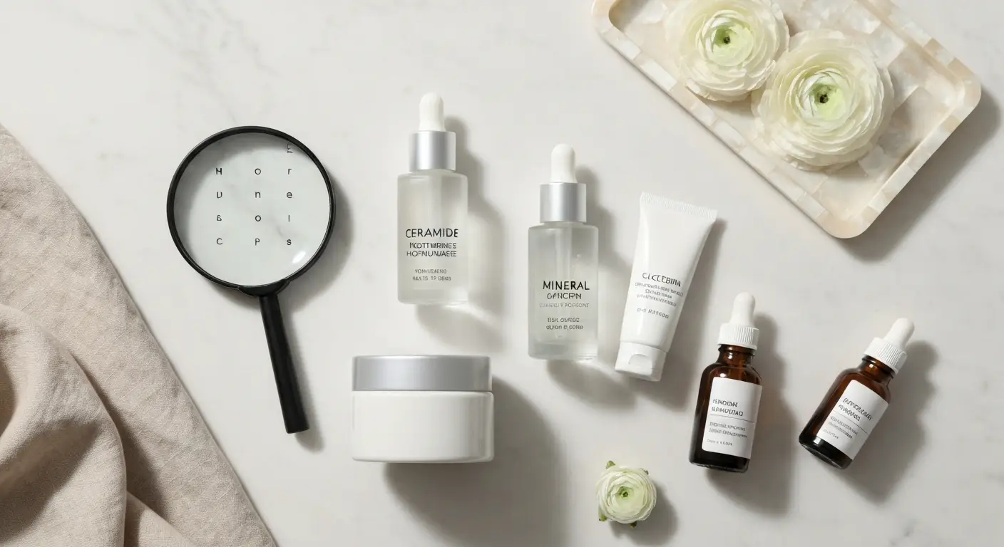Bezpieczna pielęgnacja w ciąży - krem z ceramidami, serum nawilżające i filtr mineralny